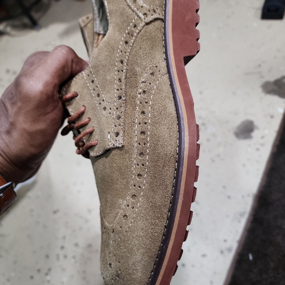 "G.H.Bass & Co." Pasadena - Quality Lace Up Leather Shoes, Dirty Buck, Size 7.5